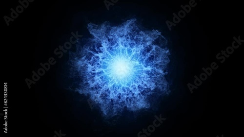 Abstract background with animated plasma photo