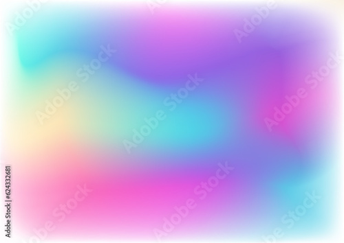 Color gradient  backgrounds, colors blend mesh with soft neon light vector. Blurred background with modern abstract blurred light color gradient. Liquid vibrant gradient blur