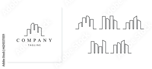 Monoline Master, City Building Elegant Logos with a Single Line