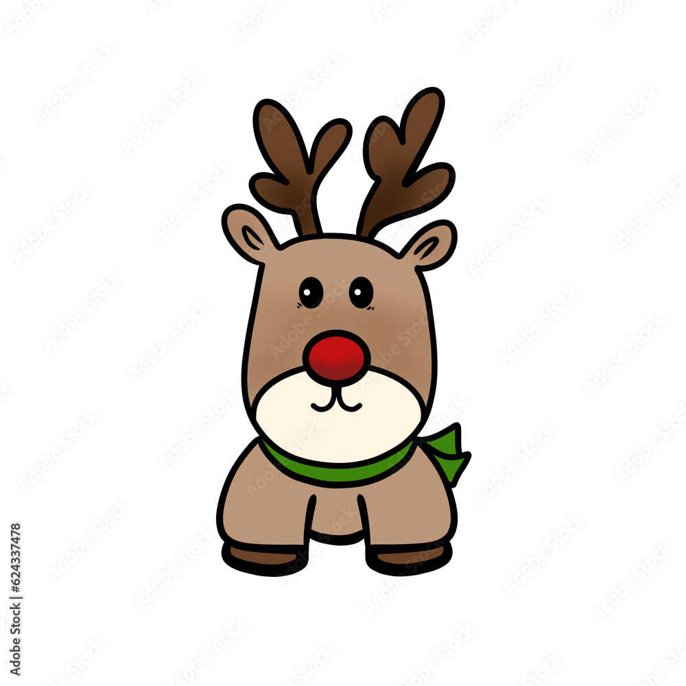 reindeer in christmas reindeer in christmas