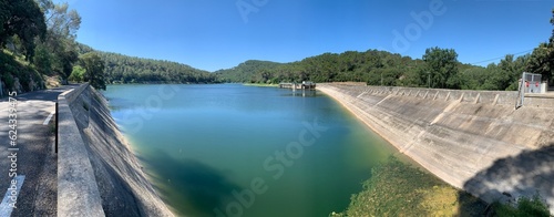 Bild auf Leinwand Barrage de CARCES (Var)