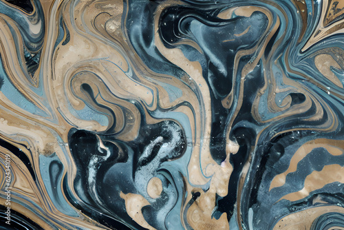 marble marbled ink painted painting texture luxury background banner Generative AI
