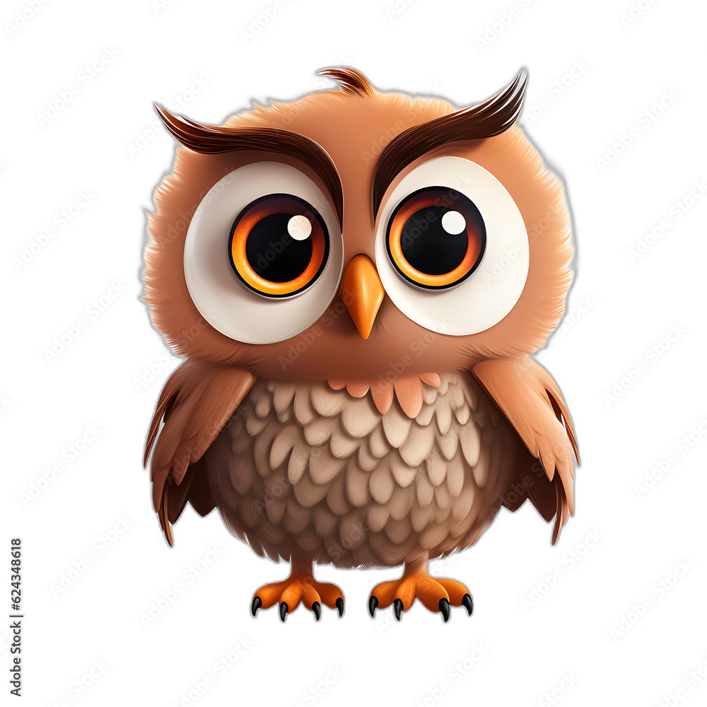 owl on eagle, Transparent background owl on eagle, Transparent background