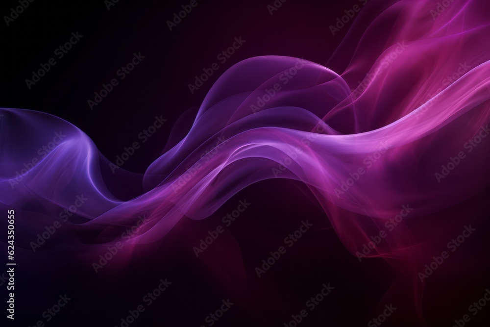 Abstract purple smooth background texture. Generative AI