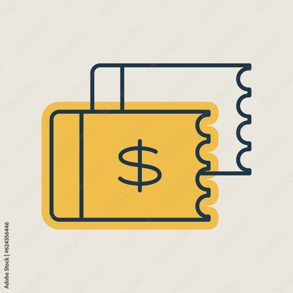 Discount coupon vector flat icon Discount coupon vector flat icon