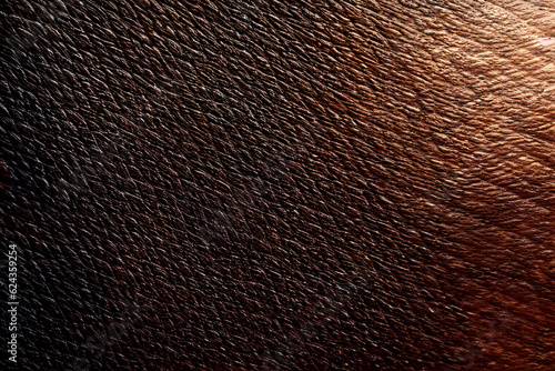 brown leather texture. Generative AI