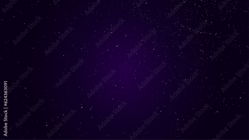 Star universe background, Stardust in deep universe, Milky way galaxy, Starry space vector backdrop. Vector Illustration.