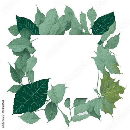 leaves frame