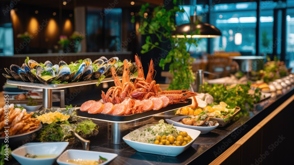 Epicurean Extravaganza: Luxurious Seafood Buffet at a Fine Dining Haven Epicurean Extravaganza: Luxurious Seafood Buffet at a Fine Dining Haven