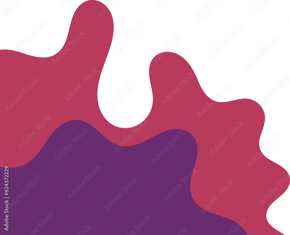 maroon purple wavy corner. fluid corner illustration maroon purple wavy corner. fluid corner illustration