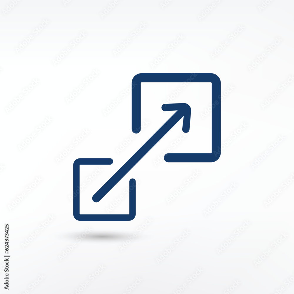scalability icon vector sign design scalability icon vector sign design