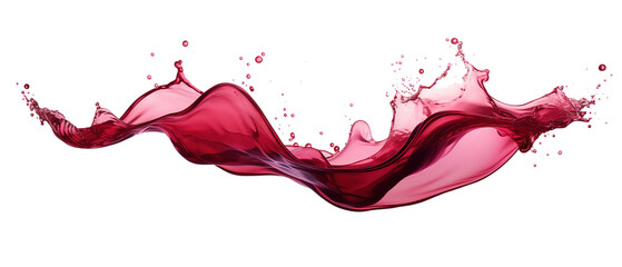 red wine splash