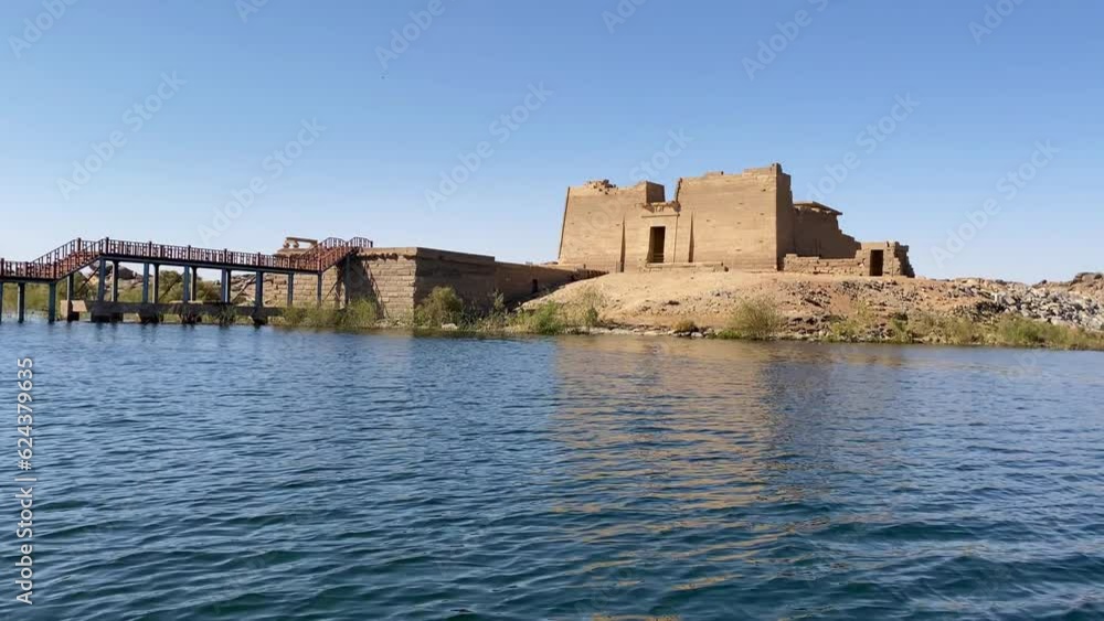 Temple of Kalabsha, Temple of Mandulis. Ancient Egyptian temple, Nubian temple in Egypt