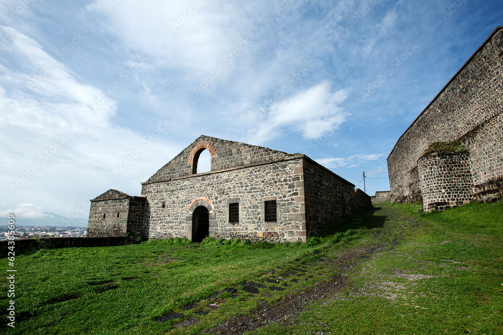 The fortress of Kars. The fortress of Kars in eastern Turkey is located. The fortress of Kars. The fortress of Kars in eastern Turkey is located.
