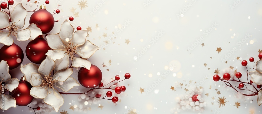Illustration of Christmas background, AI Generated Illustration of Christmas background, AI Generated