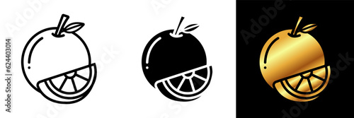 The Orange icon represents a vibrant and juicy citrus fruit known for its refreshing flavor and bright color.