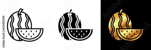 The Watermelon icon represents a refreshing and juicy fruit with its vibrant colors and sweet, watery taste.