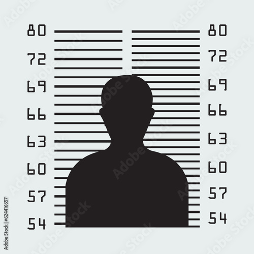 mugshot design cartoon vector design illustration