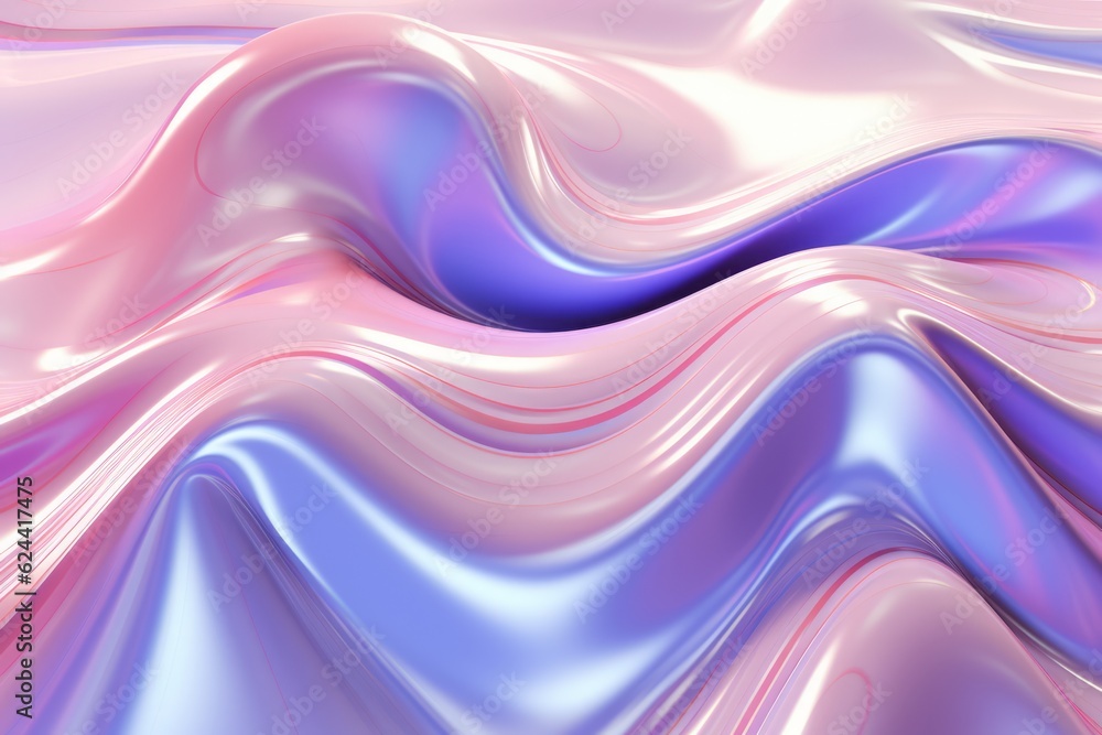 Abstract fluid iridescent holographic background, created using generative ai technology Abstract fluid iridescent holographic background, created using generative ai technology