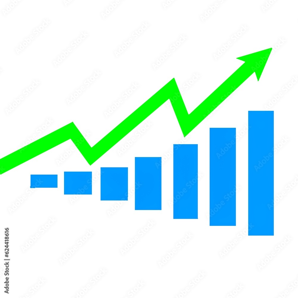 business growth graph stock chart up and down business growth graph stock chart up and down