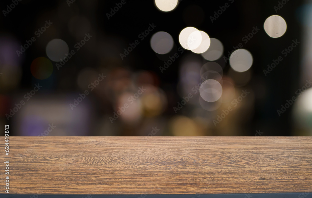 Empty wood table top and blur of out door garden background Empty wooden table space for text marketing promotion. blank wood table copy space for background Empty wood table top and blur of out door garden background Empty wooden table space for text marketing promotion. blank wood table copy space for background