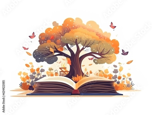 abstract illustration of teachers day,Hindi Diwas,children's day.