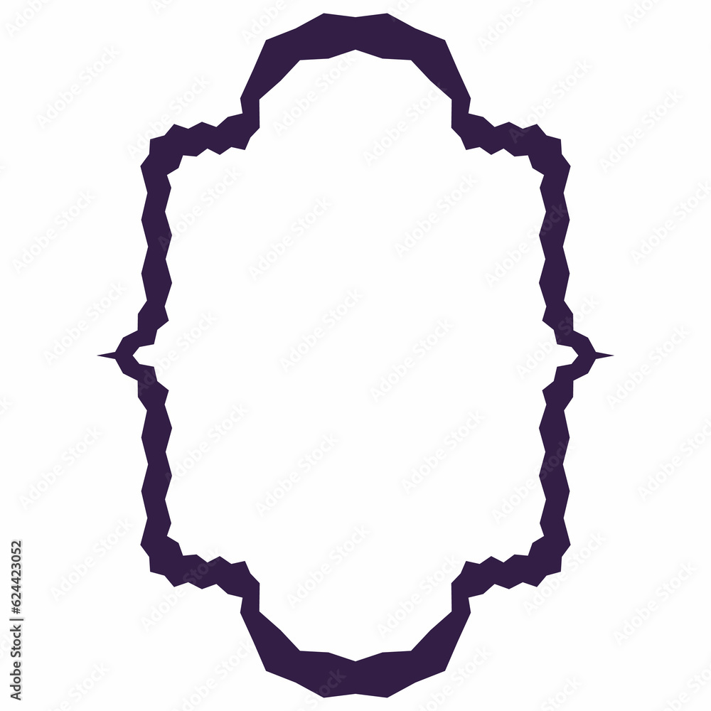 Abstract frame for tee design. Abstract frame for tee design.