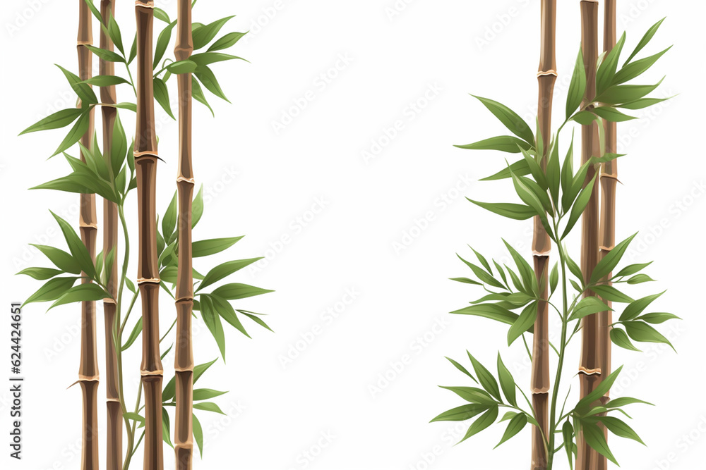 Fototapeta premium bamboo or bamboo shoots