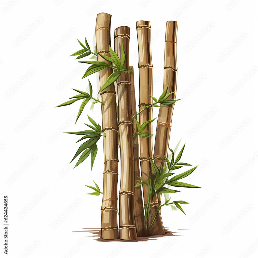 Fototapeta premium bamboo or bamboo shoots