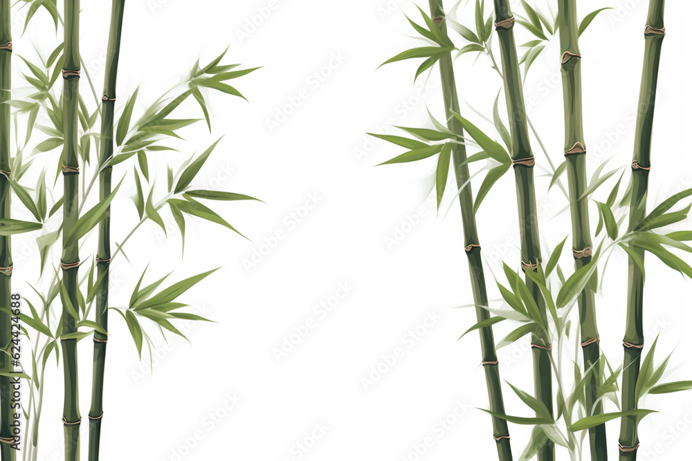 Fototapeta premium bamboo or bamboo shoots