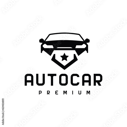 vector autocar logo design vector illustration 