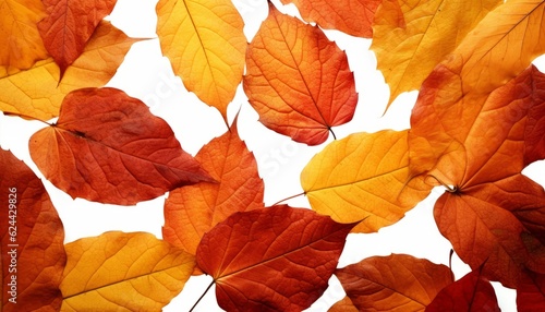 autumn colored fall leaf texture