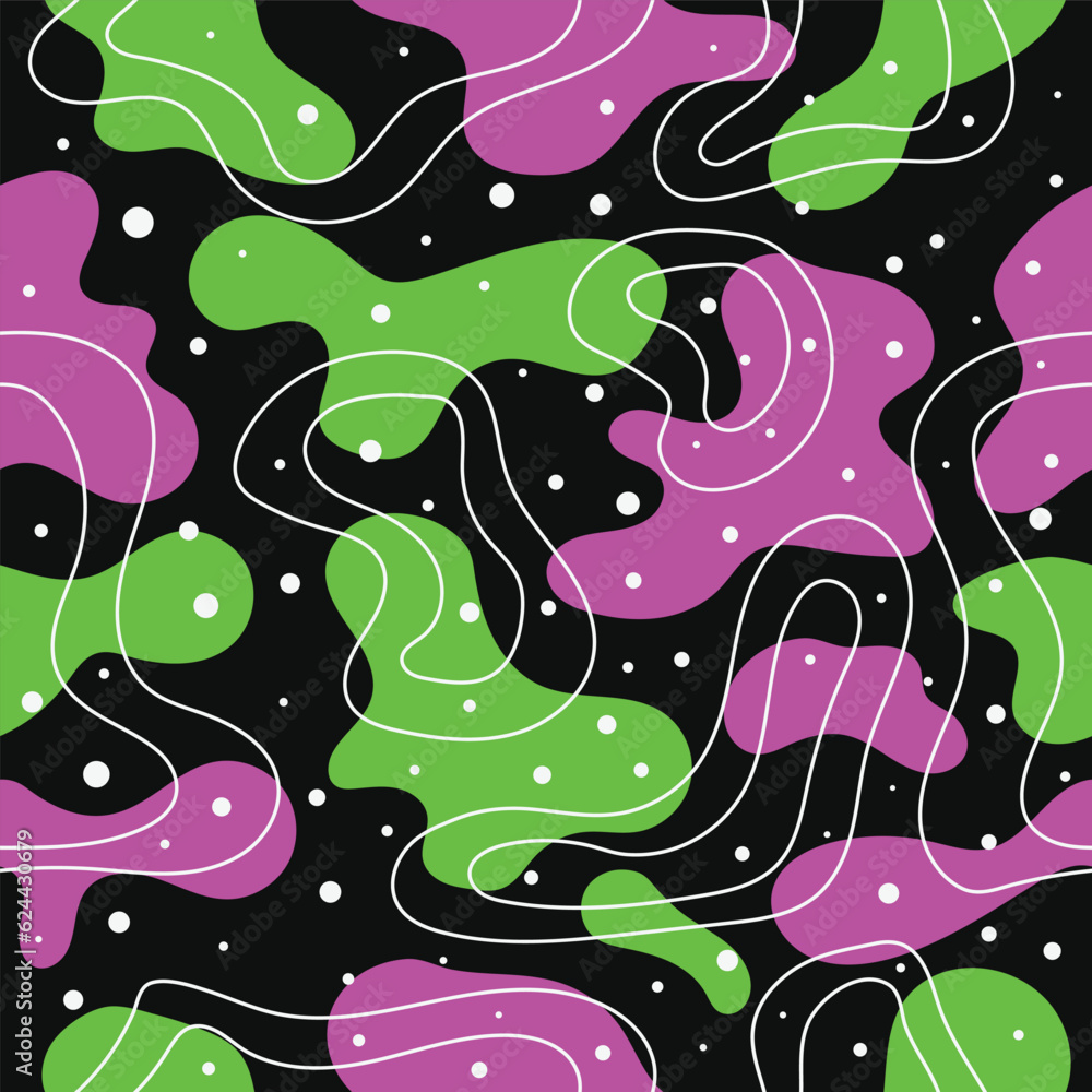 Colorful abstract liquid seamless pattern Colorful abstract liquid seamless pattern