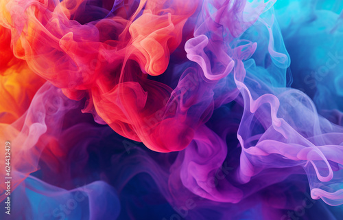 Abstract Background liquid and smoke made with AI generative technology