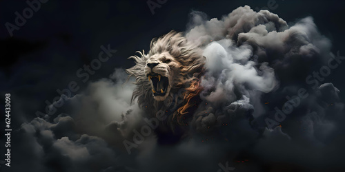 Smoking lion © Odin