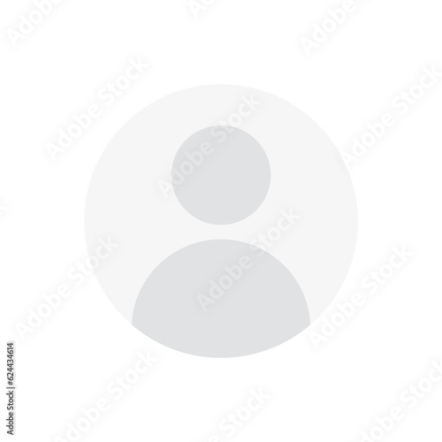 Avatar photo default user icon. Person image avatar picture face social vector human head icon