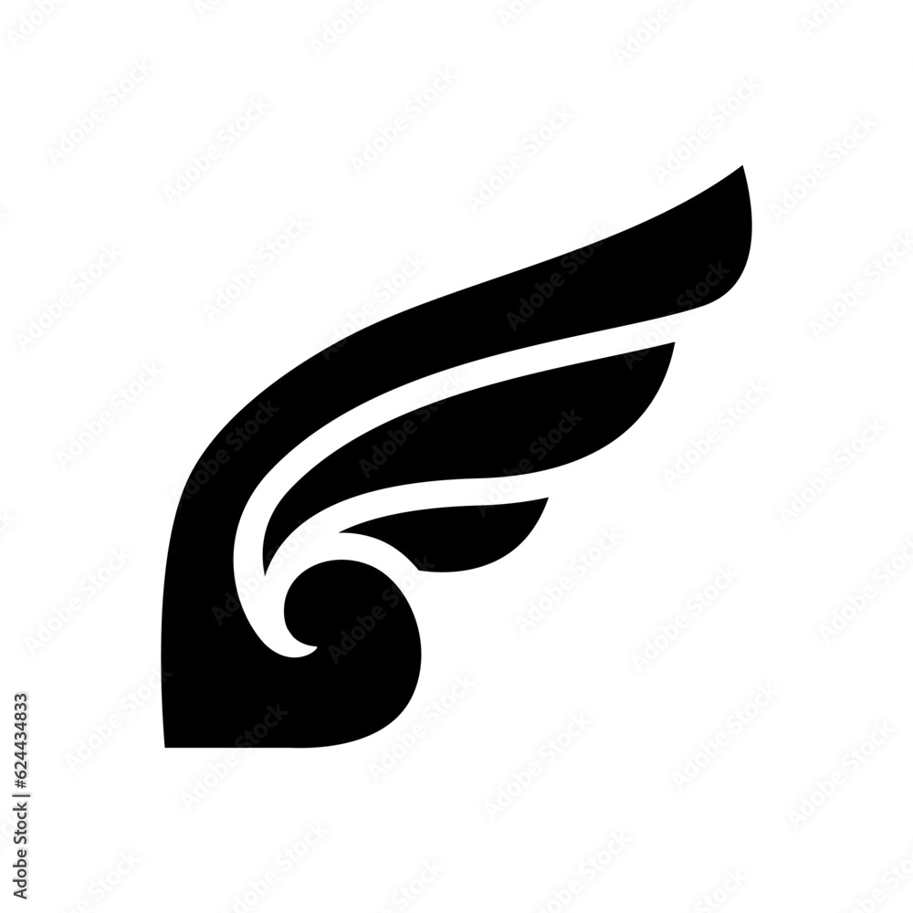 Obraz premium Wing icon