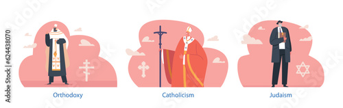 Orthodoxy, Catholicism, Judaism Religious Ministers Who Serve Their Respective Faith Communities, Guiding