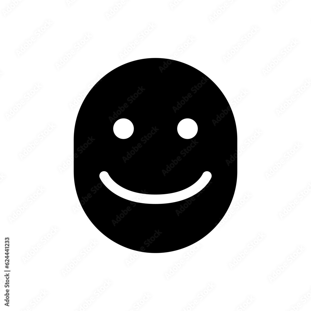 Fototapeta premium Happy face icon