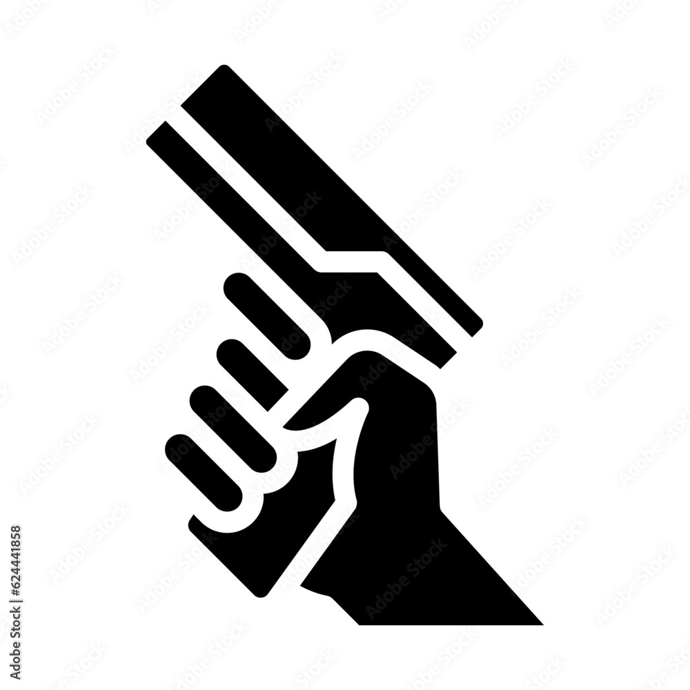 Obraz premium Gun icon