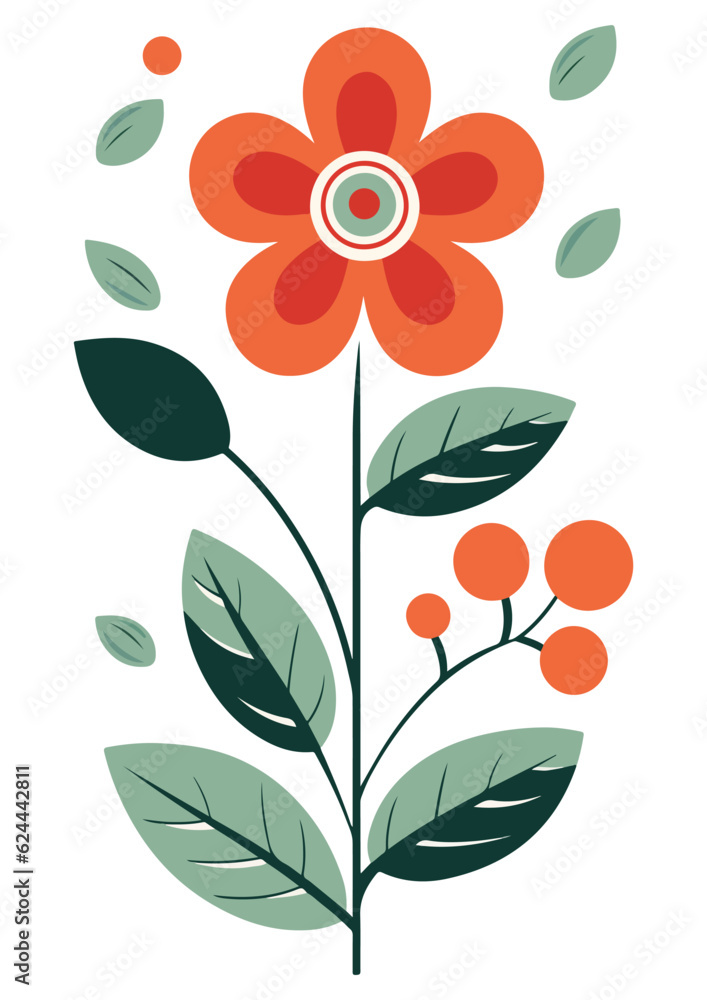 red flowering plants,abstract vector flowers,printable,editable,botanical print eps illustration red flowering plants,abstract vector flowers,printable,editable,botanical print eps illustration