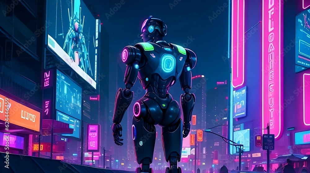 City of Tomorrow: A Robotic Metropolis, Generative AI