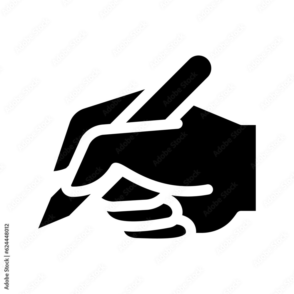 Obraz premium Write icon