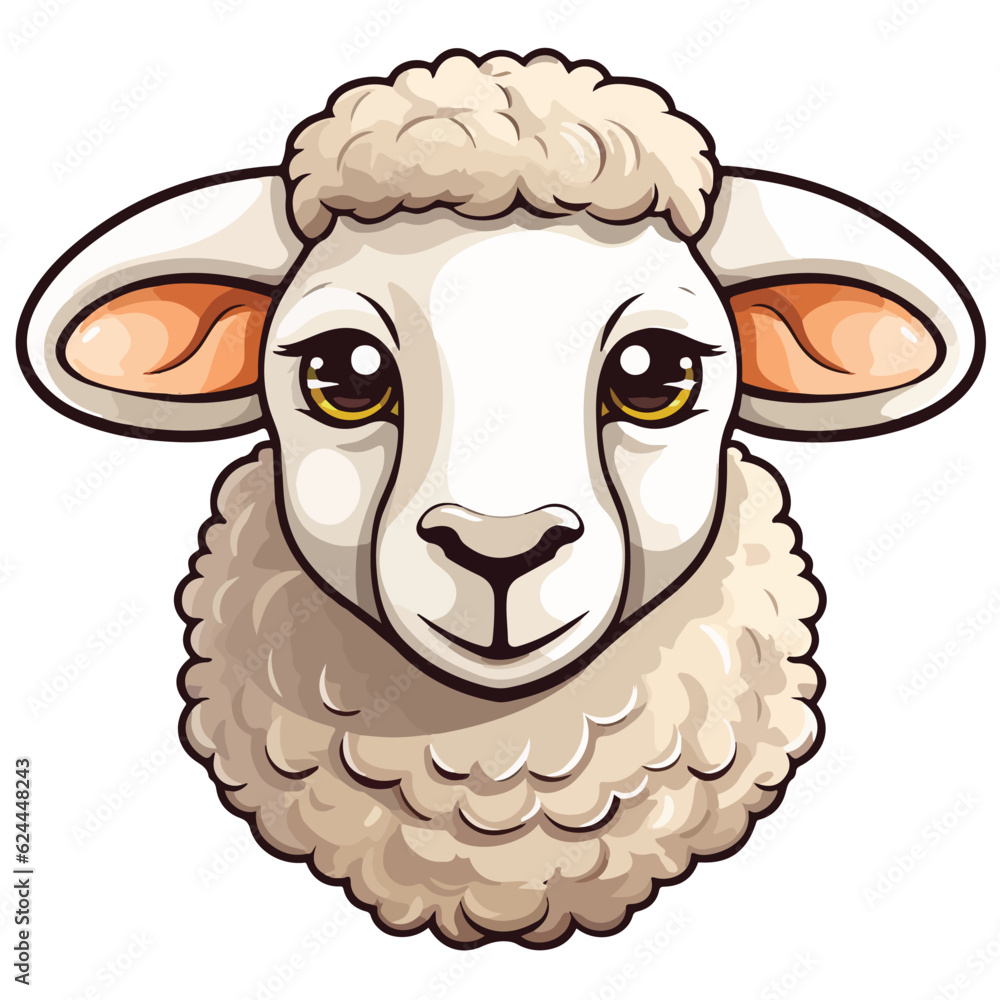 cute lamb print,lamb sticker,vector lamb eps file,editable,ready to print,lamb illustration,white background cute lamb print,lamb sticker,vector lamb eps file,editable,ready to print,lamb illustration,white background