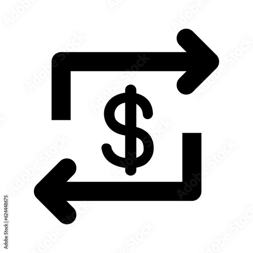 Currency exchange icon