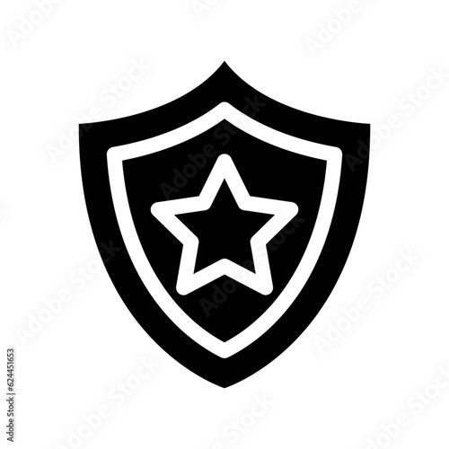 Superhero badge icon