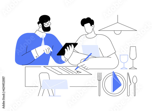 Franchise disclosure document abstract concept vector illustration.