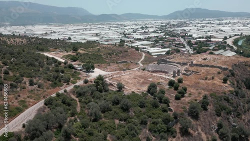 Xhantos Ancient City Aerial Vew  photo