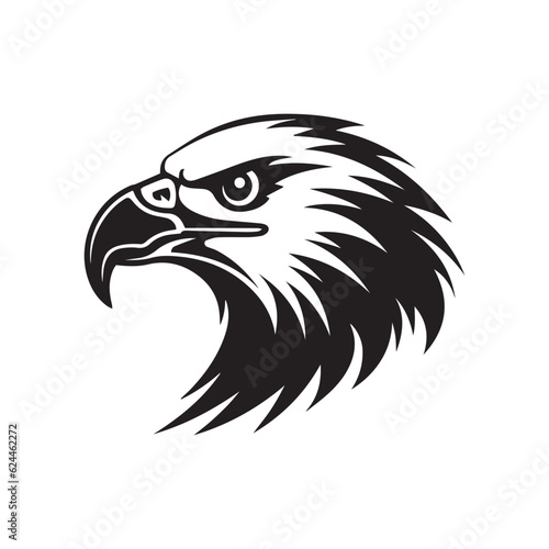 eagle head vector