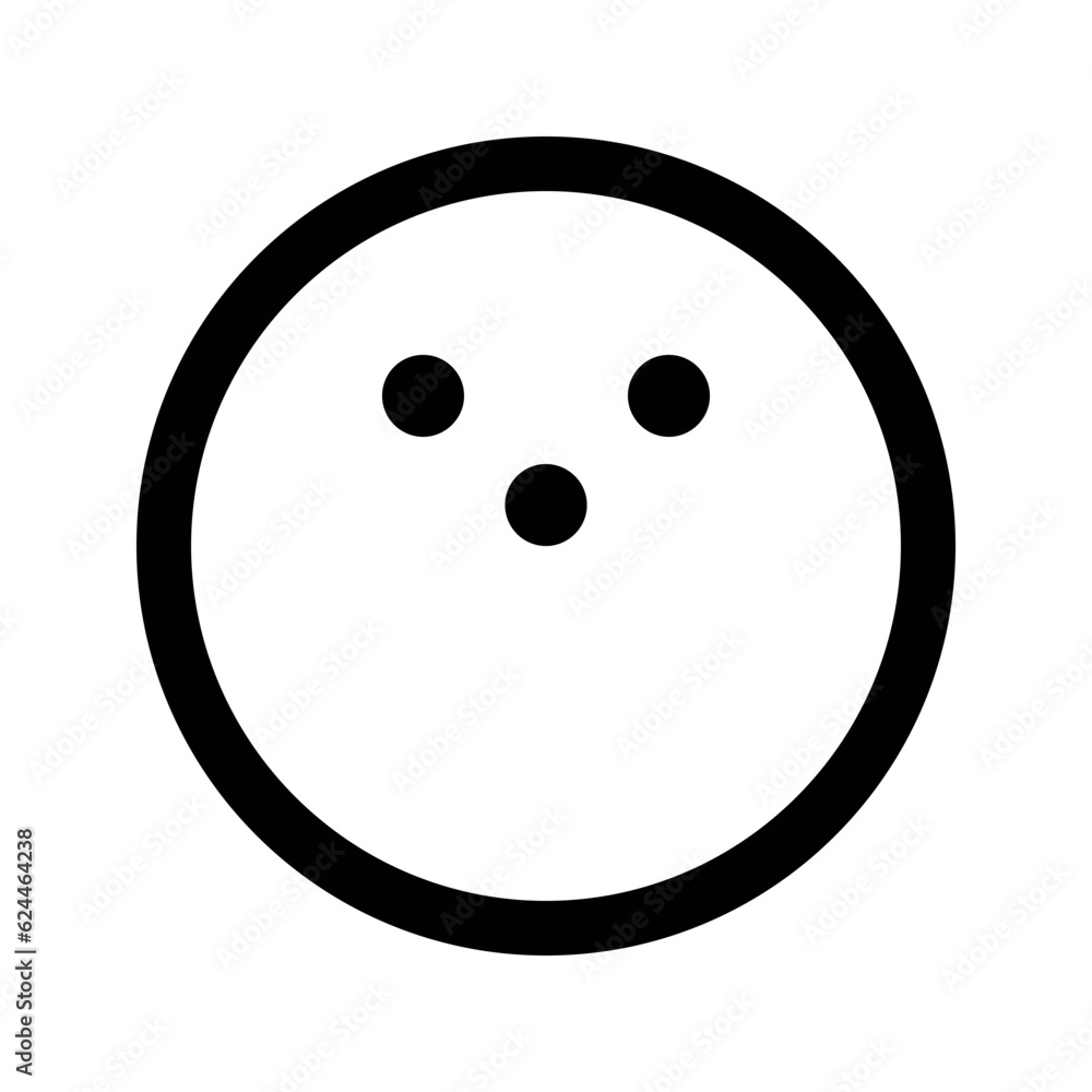 Illustration vector graphic icon of Bowling Ball. Outline Style Icon. Sport Themed Icon. Vector illustration isolated on white background. Perfect for website or application design. Illustration vector graphic icon of Bowling Ball. Outline Style Icon. Sport Themed Icon. Vector illustration isolated on white background. Perfect for website or application design.